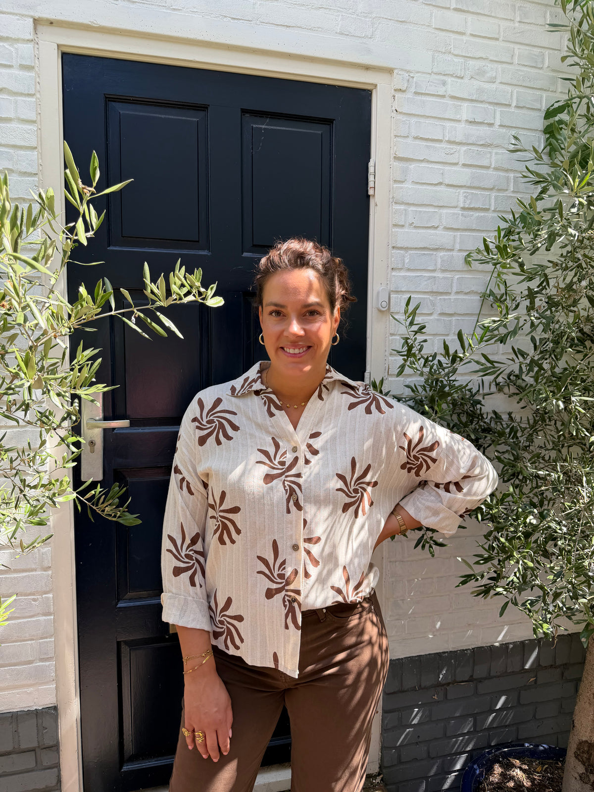 Boho Blouse - Bruin