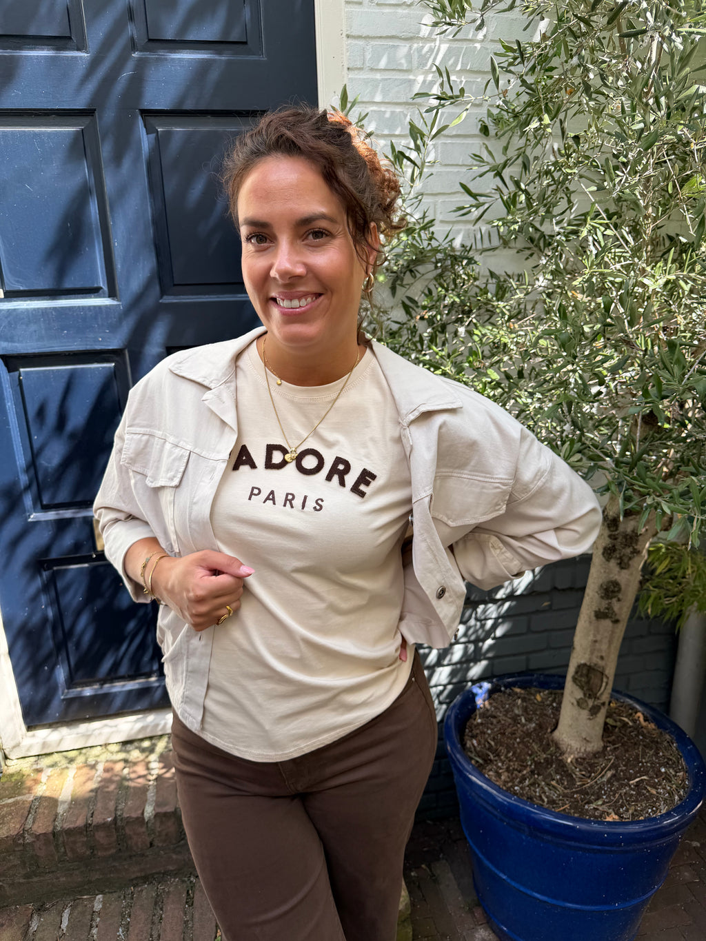 Bomber Jasje - Beige