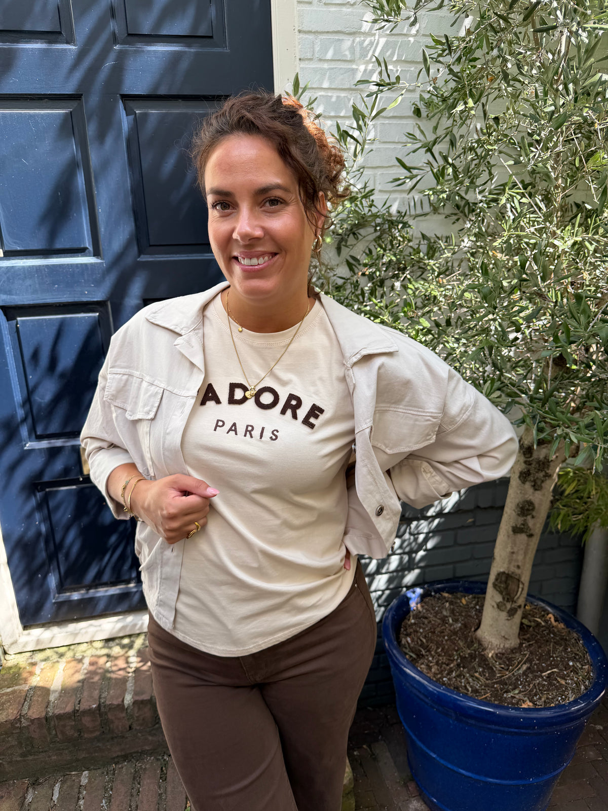 Bomber Jasje - Beige