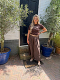 Loose Pants - Donkerbruin
