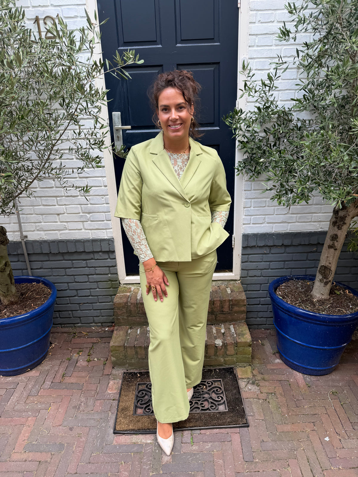 Azzuro Blazer - Green
