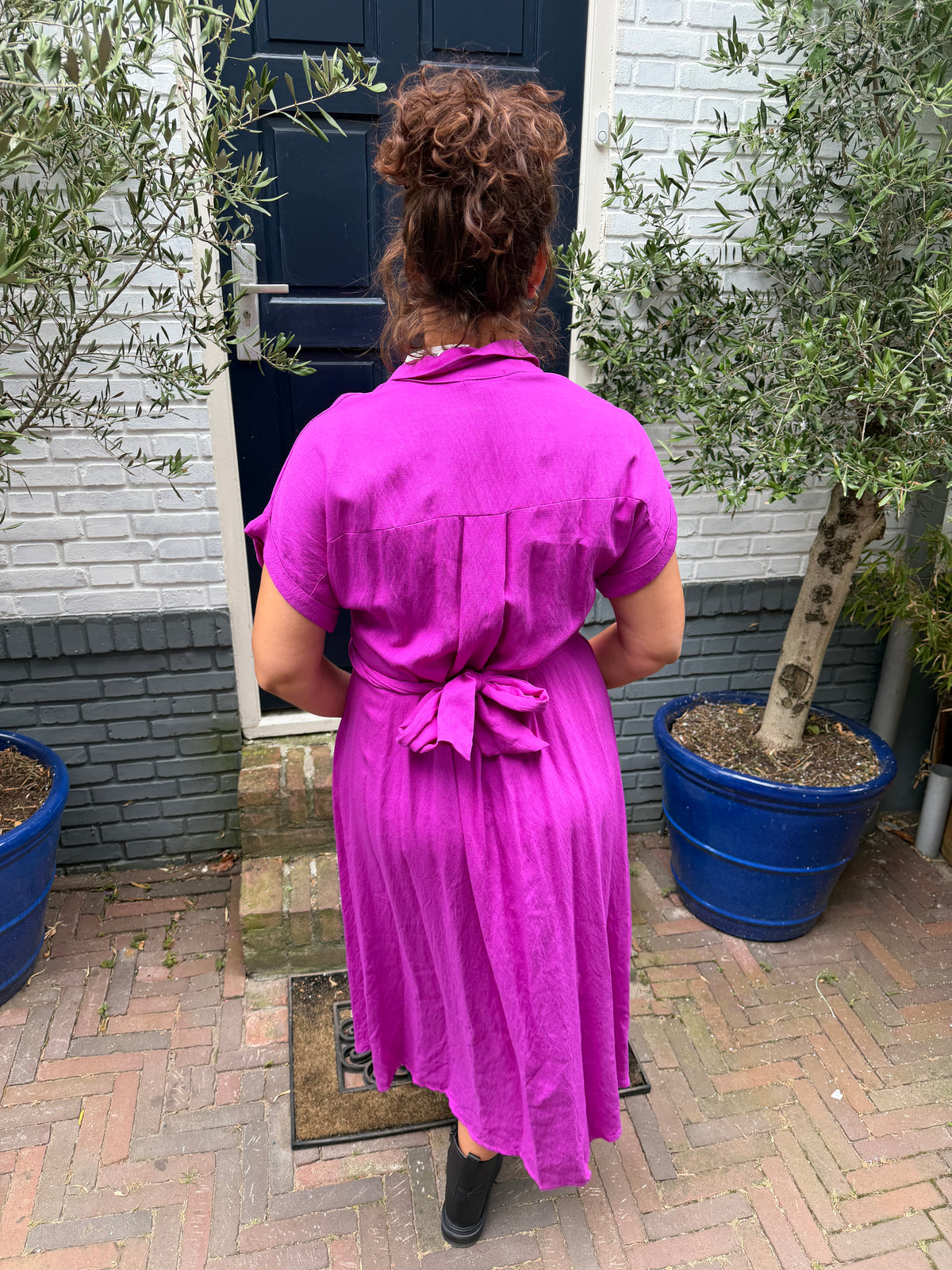 Azzurro Wikkeljurk - Fuscia