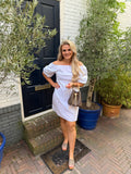 Off Shoulder Dress - Wit